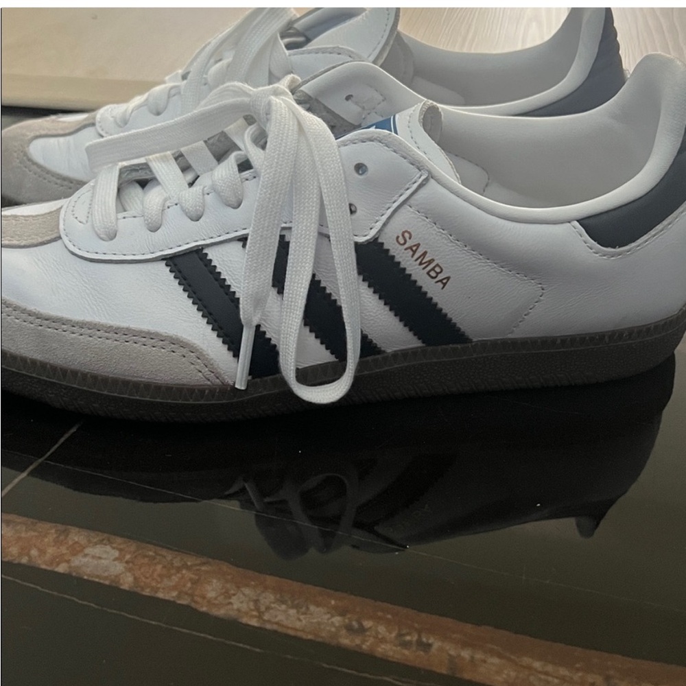 Adidas Samba White and Black unisexe Sneakers